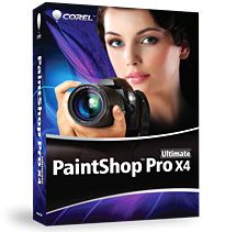 Corel PaintShop Pro X4 Ultimate New w Extras NIB