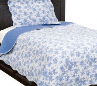 Northern Nights 100Cotton Twin Coverlet and Sham Set —