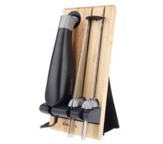 Cuisinart Electric Knife w/Bread Blade, Carving Blade & Wood Block