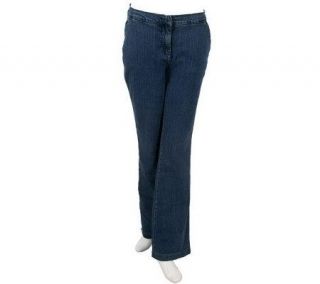 Denim & Co. Tall Modern Waist Stretch Denim Trousers   A17198