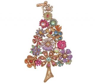Kirks Folly Fantasia Fairy Flower Christmas Tree Pin/Enhancer
