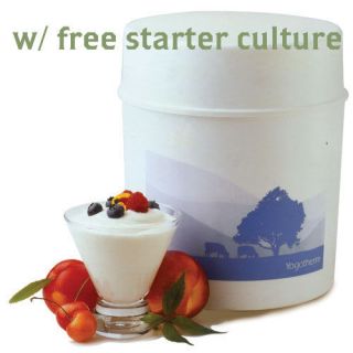 Yogotherm Yogurt Maker w Free Culture Non Electric
