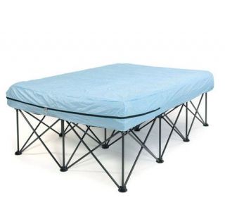 Queen Portable Bed Frame for Air Filled Mattresses with Bag   H124837