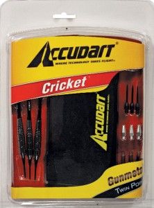 Accudart Pro Line Cricket Dart Set Darts New with Case