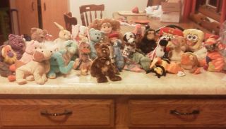 lot of 29 beanie babies