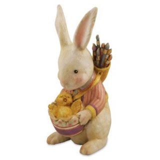  Engelbreit Bunny Girl Easter Basket for Bethany Lowe ME0240