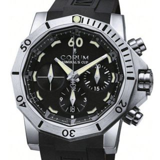 Corum Admirals Cup Seafender 46 Chrono Dive Mens Watch 753 451 04