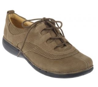Clarks Unstructured Un. Disputed Nubuck Lace up Shoes   A218137
