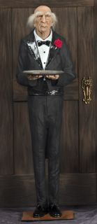 Dobson The Butler Animated Life Size Prop Made in The USA Halloween