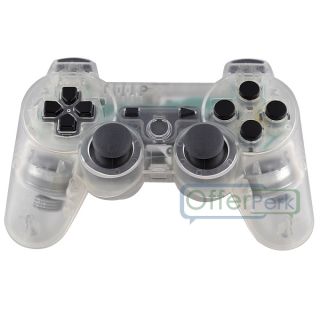  Black Buttons and Transparent Custom Shell For PS3 Controller + Tools