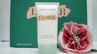 Creme de La Mer The Body Cream 1oz 30ml New SEALED Cap Fresh Free