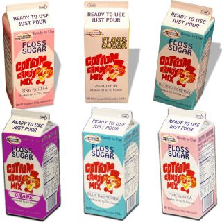 Cotton Candy Maker Flossing Sugar, 3.25 lb Carton Of Floss Mix All