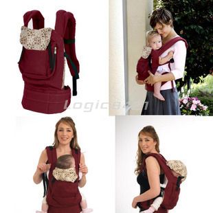 Multifunction Infant Baby Cotton Carrier Backpack Varies Color Red