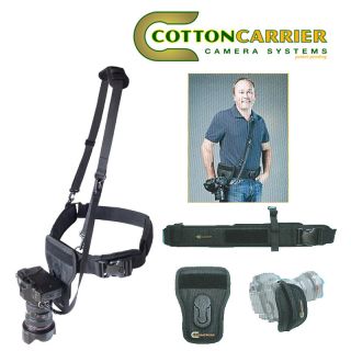 Cotton Carrier Carry Lite Pro DSLR Camera Side Holster Belt System Kit