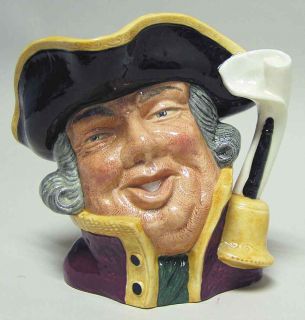  royal doulton china pattern character jug piece town crier large size