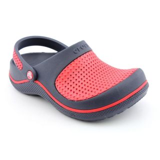 Crocs Crosmesh Youth Kids Boys Size 10 Red Synthetic Clogs Shoes