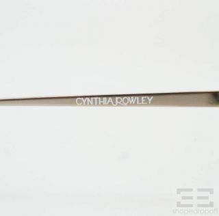 Cynthia Rowley Green Tortoise Frame Sunglasses CR0391