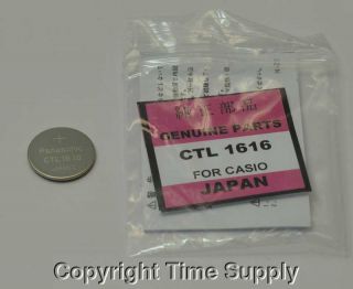Casio G Shock CTL1616 CTL 1616 Watch Battery Pag 50 1v