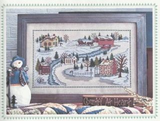 Over The River Counted Cross Stitch Pattern Linda Myers Designs