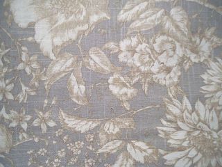 Covington Anastasia Pearl Gray Floral Print Fabric