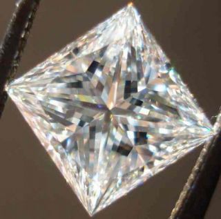 20ct NATURAL PRINCESS CUT LOOSE DIAMOND,, D  COLOR, I1,, ,