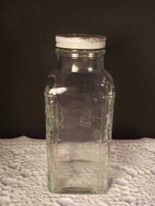 Vintage Candy Jar Collectible D P Dryden Palmer Pantry