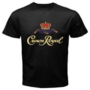 canadian whisky crown royal black t shirt