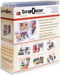 Scraponizer Toolbox Scrapbook Organizing System 4 Cases