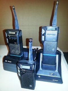 GE PCS Portable Radios 450 MHz 800 MHz with chargers