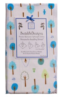 Swaddle Designs Cute & Wild Marquisette Swaddling Blanket