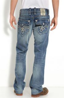 Rock Revival Adrien Straight Leg Jeans (Medium Blue Wash)