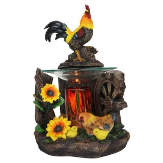 Rooster 8 Electric Plug in Tart Warmer Use with Scentsy Bar Yankee