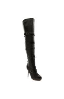 L.A.M.B. Belted Over the Knee Boot