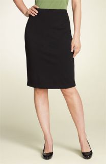 Eileen Fisher Ponte Knit Pencil Skirt (Plus)