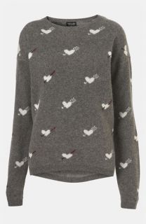 Topshop Hearts & Arrows Sweater