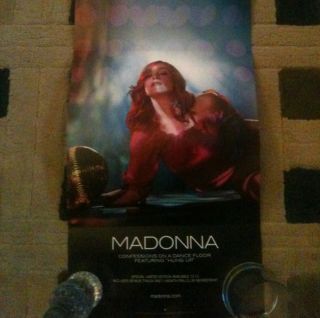 Madonna Confessions on The Dance Floor Two Sided Poster