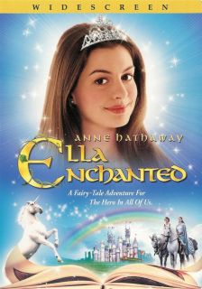 Ella Enchanted Anne Hathaway Hugh Dancy DVD 786936244892