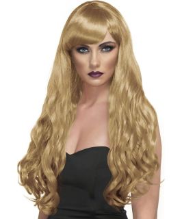 Desire Wig Long Curley 26 Wig Smiffys Long Glamour Wig