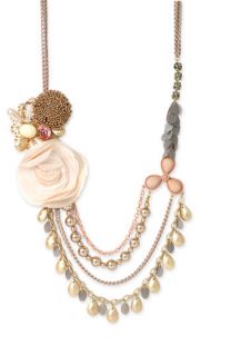 Lydell NYC Flower Statement Necklace