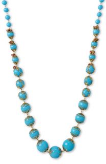 Sequin Long Bead Necklace
