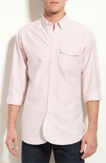 Brooks Brothers Stripe Long Sleeve Oxford Shirt