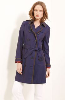 Burberry Brit Bromstead Contrast Trim Trench