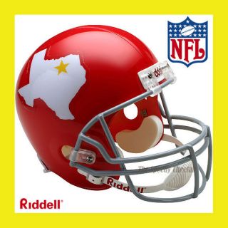 Dallas Texans Throwback 60 62 NFL Football Helmet