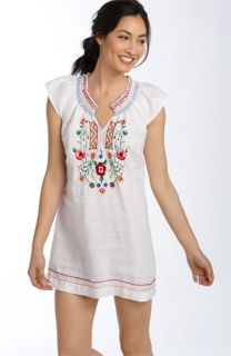 Lucky Brand Becky Embroidered Tunic Dress