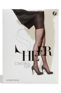  Sheer Control Top Pantyhose with Reinforced Toe (3 for $30)