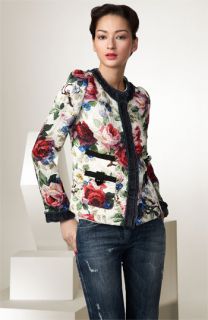 Dolce&Gabbana Floral Print Tapestry Jacket