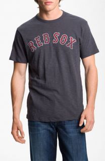 Banner 47 Boston Red Sox Regular Fit Crewneck Burnout T Shirt (Men)
