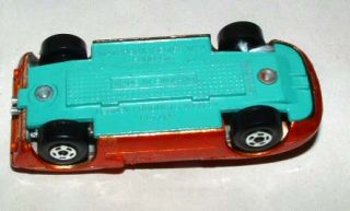1969 Lesney Matchbox Superfast Ford GT Orange with Green Base Mint in