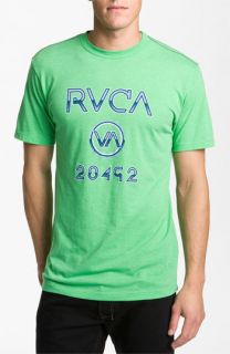 RVCA Code Metal Regular Fit Crewneck T Shirt (Men)