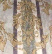 JCPenney Darien Imperial Gold Damask Sheer Valance